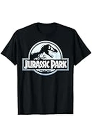 Jurassic Park Logotipo de mandala de Parque Jurásico retro Camiseta