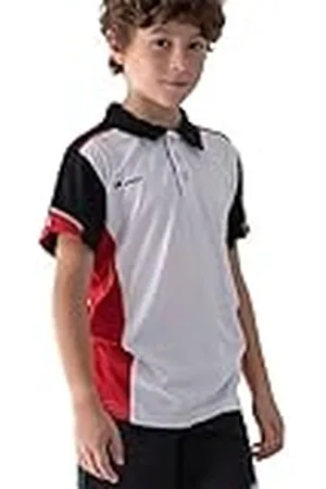 Asioka Camiseta polo deportivo niño - Camiseta de deporte para niño - Camiseta técnica con cuello y manga corta
