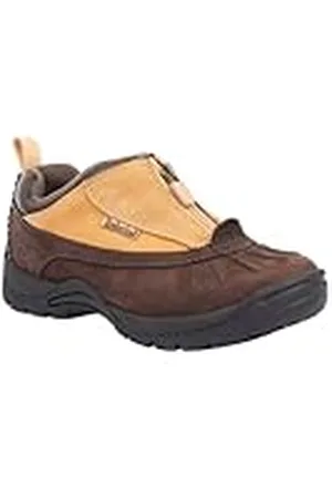Timberland 91939 - Mocasines de Cuero Nobuck para niños, Color marrón, Talla 40
