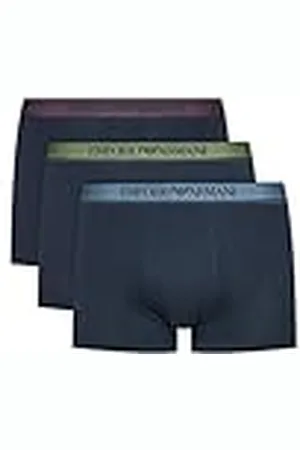 Emporio Armani Core Logoband 3-Pack Trunk Bañador, , S de los Hombres