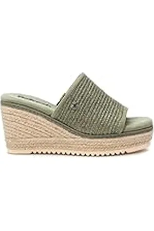 Refresh Sandalia Mujer Kaki - Calzado Cómodo y Versátil - Moda casual - Modelo 17264901 (Talla 37)
