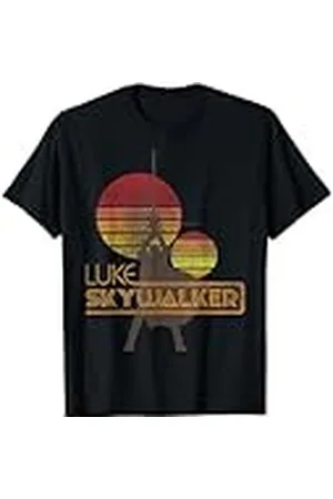 STAR WARS Retro Luke Skywalker Silhouette Suns Camiseta Hombre Unisex-niños Pequeño Manga Larga Camiseta Gris 1 Count 0 Pockets 100% Algodón 50% Algodón 50% Poliéster 90% Algodón 10% Poliester