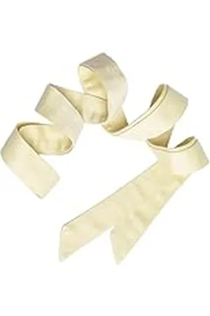 Maya Deluxe Womens Belt Ladies Satin Sash Waist Tie Ribbon Bow Accessory for Bridesmaids Bridal Wedding Prom Evening Occasion Cinturón, , S-M De Las Mujeres