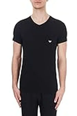 Emporio Armani CC729 110810 00010 Camiseta Interior, Hombre, Negro, M
