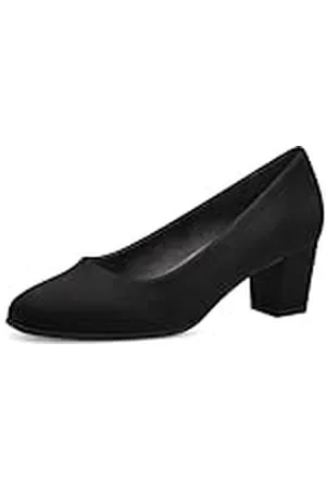 Jana Softline 8-22468-41 Komfortable Mehrweite Bequemschuh Klassisch Alltagsschuhe Business Schlicht, Zapatos de Tacón Mujer, Black, 36 EU Ancho