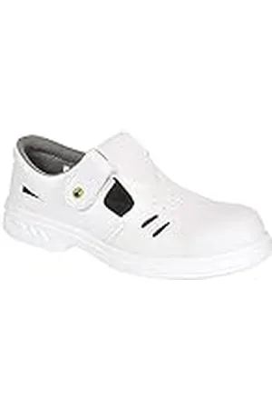Portwest Sandalia Esd Steelite Ebro S1 Clase 3, Tamaño: 49, Color: , FW48WHR49
