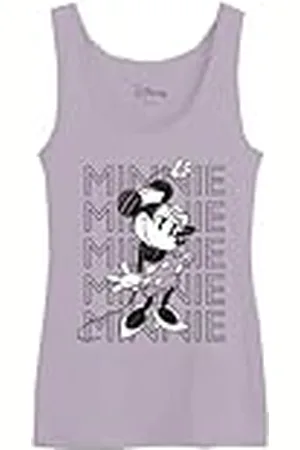 Disney Wodmicktk113 Camiseta sin Mangas, Lila, XS para Mujer