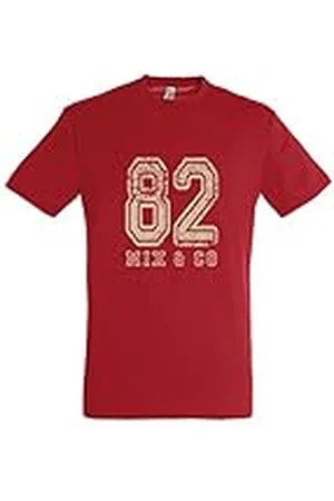 Supportershop – Camiseta 82 Mix and Co niño, T-Shirt Enfant Rouge 82 Mix and co, , 10 años