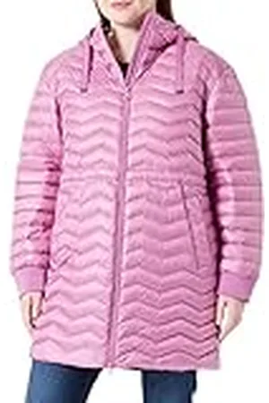 Geox D Jaysen Chaqueta, Violeta Africana, 46 para Mujer