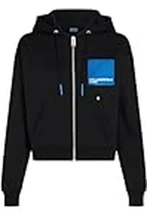 Karl Lagerfeld Para Mujer, Sudadera con Capucha y Cremallera, , Extragrande