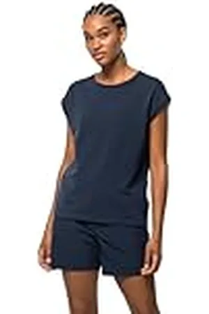Jack Wolfskin Bosque de Verano T W Camiseta de Manga Corta, Mujer, , XXL