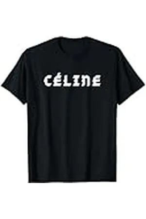 Céline Céline Hello My Name Is Name Tag Nombre Nombre Nombre Camiseta