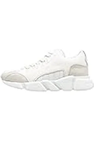SELECTED Slfvira Leather Trainer B, Zapatillas Mujer, (White White), 41 EU