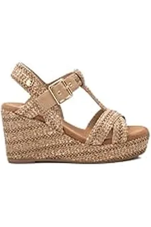 Xti Sandalia Mujer Camel - Calzado Cómodo y Versátil - Moda casual - Modelo 14383302 (Talla 38)