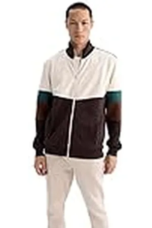 DeFacto Z5893AZ Sudadera de cárdigan, , XS para Hombre