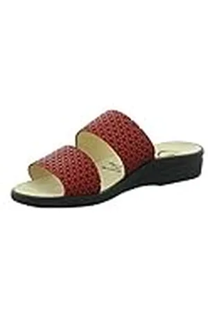 Ganter Sonnica-e, Mules Mujer, Rojo (Red 4000), 42 EU Estrecho