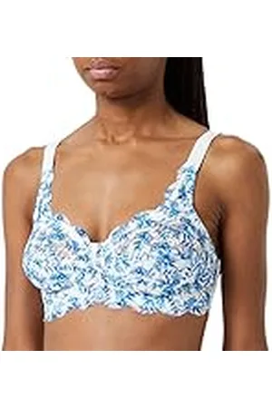 Susa Latina Sujetador, Estampado Azul, 95F para Mujer