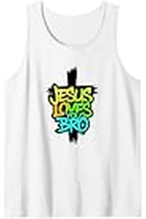 Faith Jesús te ama hermano Camiseta sin Mangas