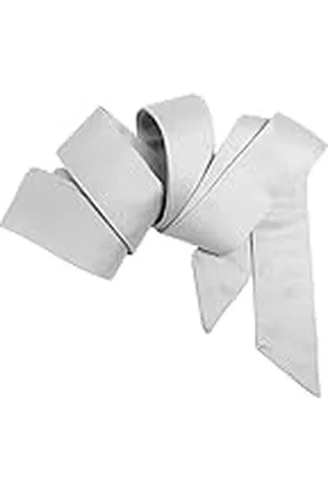 Maya Deluxe Womens Belt Ladies Satin Sash Waist Tie Ribbon Bow Accessory for Bridesmaids Bridal Wedding Prom Evening Occasion cinturón, , S-M De Las Mujeres