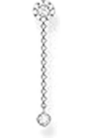 Thomas Sabo Pendientes 925 plata circonita cúbica mujer plata OneSize - H2237-051-14, OneSize, Plata, Cubic Zirconia, Single Earrings Zirconia