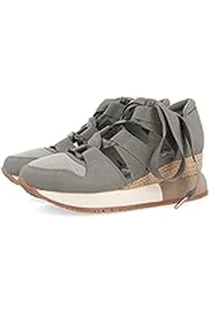 Gioseppo Sneakers Gris Ceniza Tipo Espadrille para Mujer LIZARDA