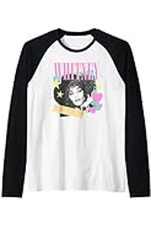 Whitney Houston Mi amor es tu amor Arte pop Camiseta Manga Raglan