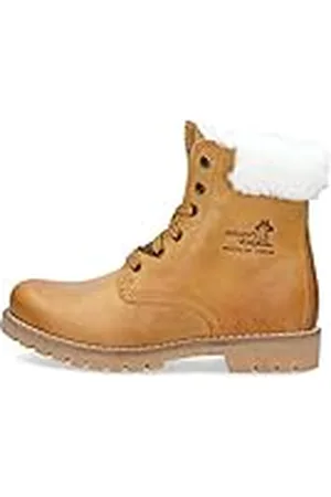 Panama Jack Panama 03 Igloo, Zapatos de Cordones Brogue Mujer, Amarillo (Vintage B1), 40 EU