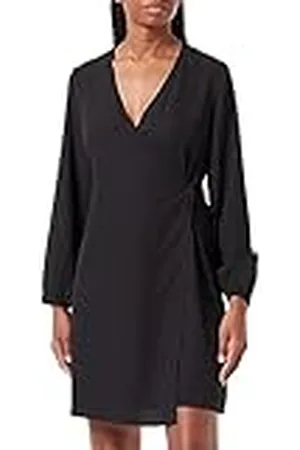 Pieces® Pcnessa LS Wrap Dress Noos Vestido, , Mujer