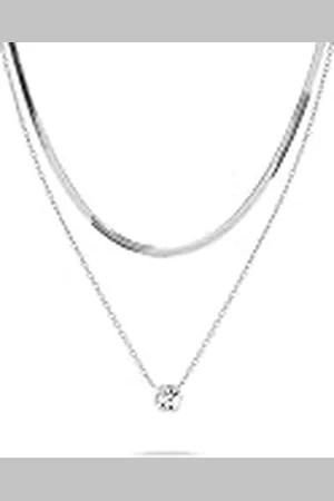 Tamaris Conjunto Collares TS-0035-NN , 50, Acero inoxidable, Piedra de cristal.