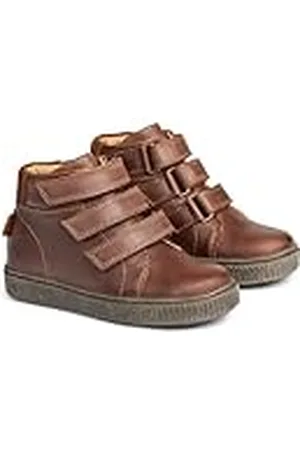 WHEAT Kinderschuhe Sneakers GERD Klett Tex Unisex 90% Suede,10% Leder Atmungsaktiv, Wasserdicht, Zapatillas, , 35 EU