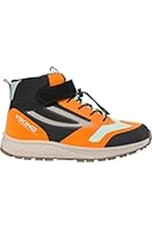 Viking Century Mid WP 1V SL, Zapatos para Caminar, Black/Orange, 39 EU