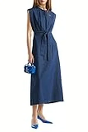 Benetton Vestito 4pmvdv084 Vestido, , XL Mujeres