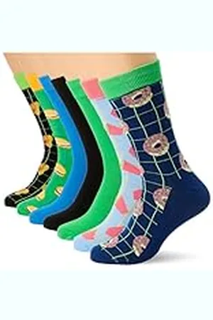 JACK & JONES Jacjunks-Calcetines (7 Unidades), , Talla única para Hombre