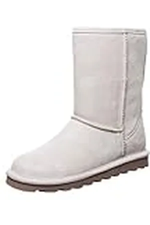 Bearpaw Elle Short, Botas Slouch Mujer, Blanco (Winter White 909), 36 EU
