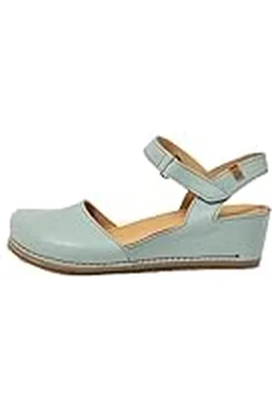 El Naturalista N5850 PICUAL, Sandalias con cuña Mujer, Blue, 36 EU
