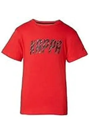 Kappa Bouly Camiseta, Niños, Azul Marino/Gris, 4Y