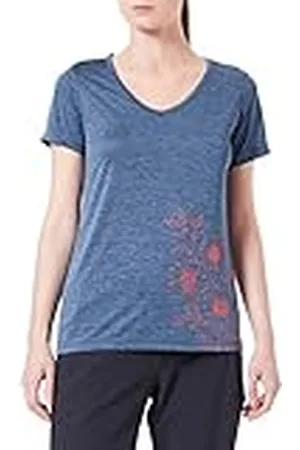 CMP Camiseta de mujer de punto jaspeado, , XXS