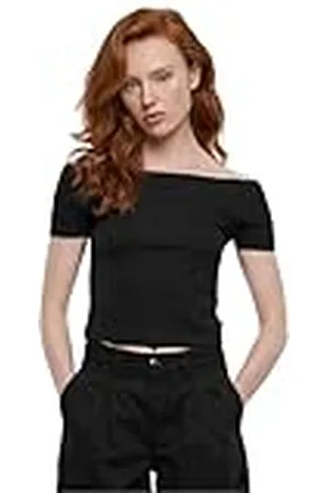 Urban classics Camiseta de Manga Corta orgánica para Mujer, , M