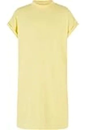 Urban classics Girls Turtle Extended Shoulder Dress Vestido, , 122 cm/128 cm para Niñas