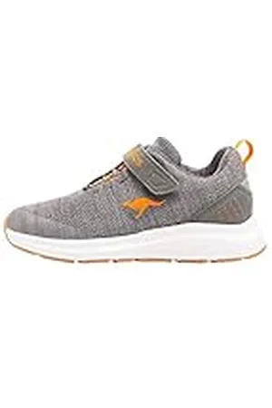 KangaROOS KB-Hook Ev, Zapatillas, Gris (Steel Grey/Neon Orange 2125), 30 EU