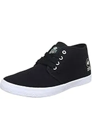 JACK & JONES VINTAGE JJ Oslo Canvas 12064417 - Zapatillas de Lona para Hombre, Color Negro, Talla 43