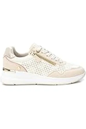 Xti Zapatilla Mujer Beige - Calzado Cómodo y Versátil - Moda Casual - Modelo 14399004 (Talla 38)