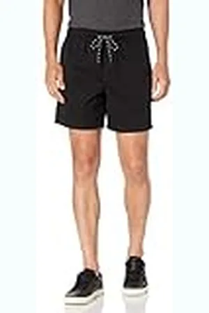 Amazon Pantalones Cortos de 15 cm con Cordón Ajustable Hombre, , XS