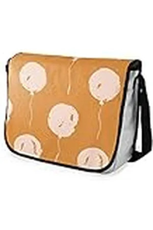 Bonamaison – Bolsas de Mensajero con Pulsera Negra para Estudiantes, Mochilas Escolares para niñas y niños, 29 x 36 cm
