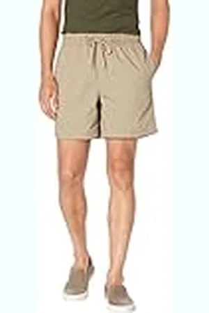 Amazon Pantalones Cortos de 15 cm con Cordón Ajustable Hombre, , XL