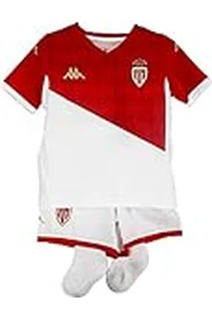 Kappa Minikit Home Oficial As Mónaco Camiseta De Juego, Niños, , 3Y