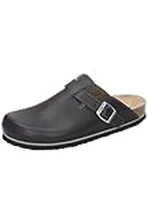 DR. BRINKMANN 600419, Zuecos Hombre, Negro (Schwarz 1), 40 EU