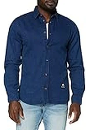 Kings of Indigo Enda Camisa Vaquera, , Large para Hombre