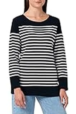 Armor.lux Marinière Amiral Femme Camiseta de Manga Larga, , 42 (Talla del Fabricante: 3) para Mujer
