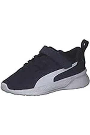 PUMA Flyer Runner V Inf, Zapatillas Unisex niños, Multicolor (Peacoat White-Deep Aqua), 20 EU